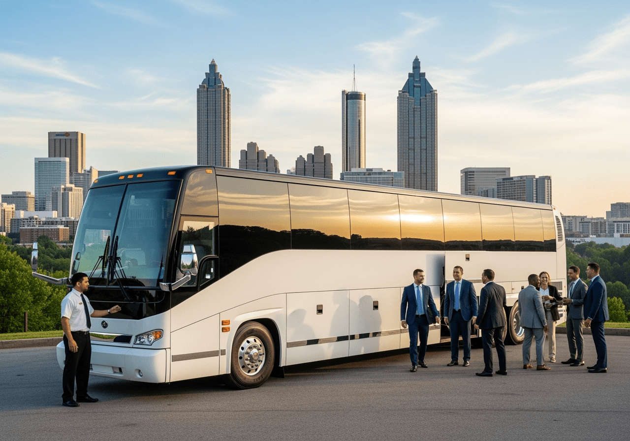 Atlanta Group Transportation Services: Large Capacity Vehicles for Conventions and Events